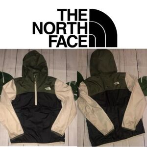 The North Face Packable Water-Repellent Hooded Fanorak Jacket Sz 10/12